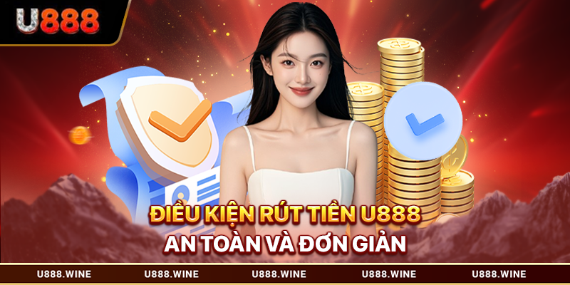 Rút Tiền U888 - Thao Tác Dễ Dàng, Giao Dịch Nhanh Gọn Điều kiện rút tiền U888 an toàn và đơn giản